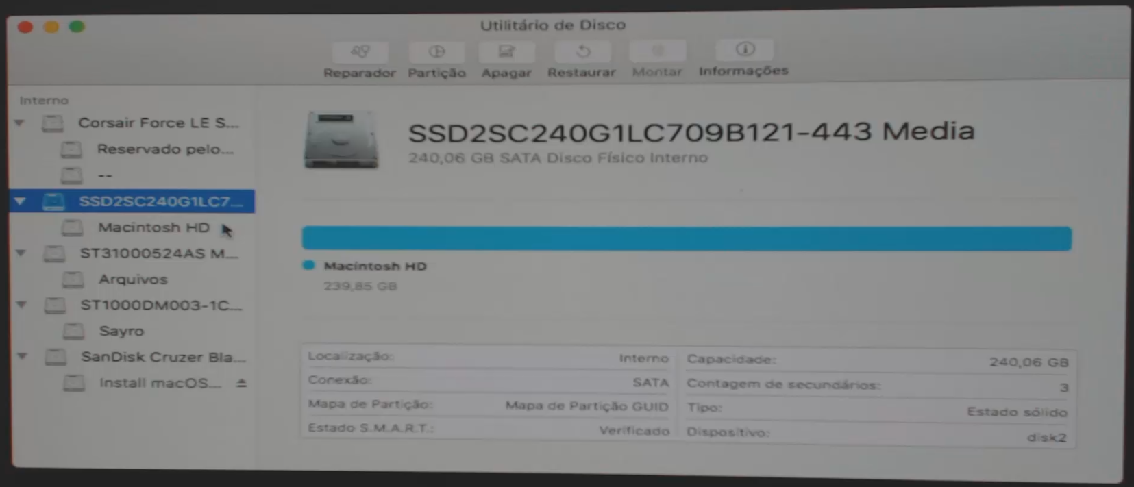 Utilitário de Disco
