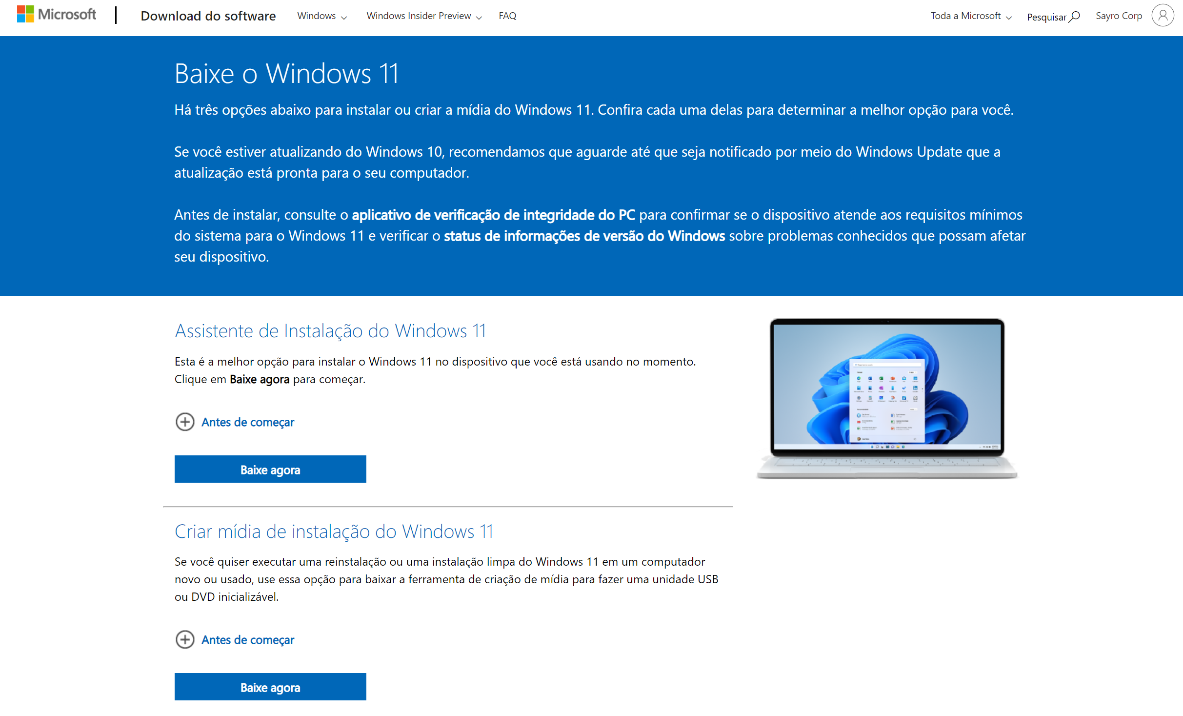 Windows 11 é liberado para download em prévia; veja como instalar –  Tecnoblog