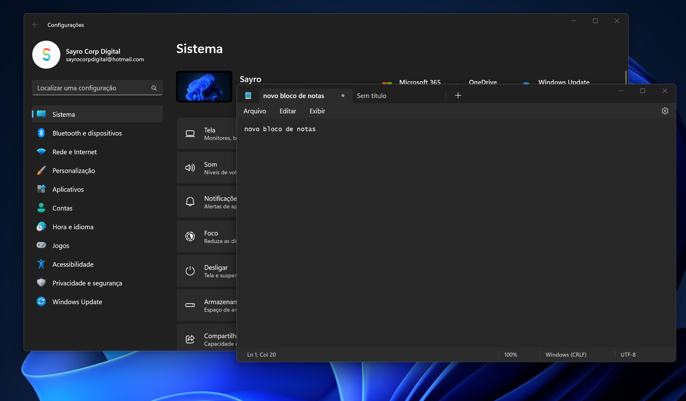 Novo Bloco De Notas