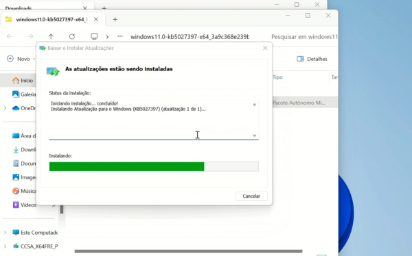 Atualize para o Windows 11 sem atender aos requisitos