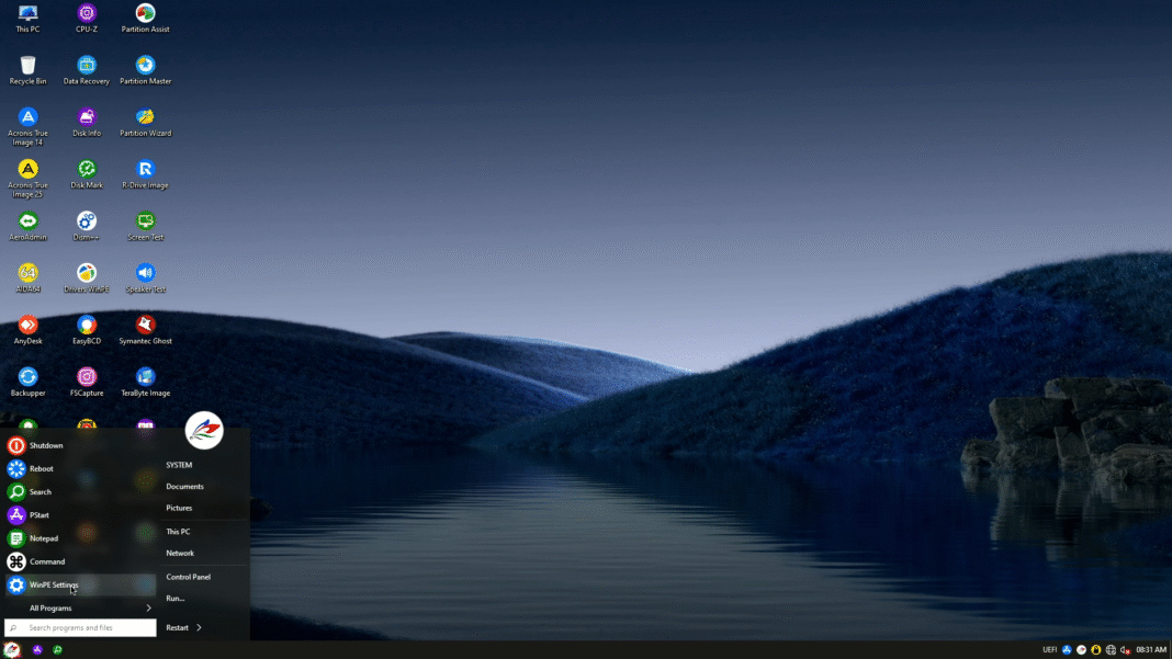 NHV BOOT Desktop